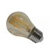 Kit 3 Lâmpada LED Filamento G45 4W Âmbar 2200K Retrô Vintage Decorativa Bivolt