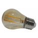 Lâmpada LED Filamento G45 4W Âmbar 2200K Retrô Vintage Decorativa Bivolt
