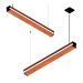 Luminária Pendente Led Ônix 36w 4000lm Bivolt - Madeira Maciça de Demolição