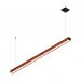 Luminária Pendente Led Dakota 36w 4000lm Bivolt em Madeira Maciça