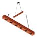 Luminária Pendente Perseu 12w Bivolt Madeira Maciça Corrente
