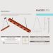 Luminária Pendente Perseu 12w Bivolt Madeira Maciça Corrente