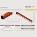 Luminária Teto Led Diamante 36w 4000lm Madeira Maciça