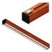 Luminária Teto Led Granada 36w Madeira Maciça