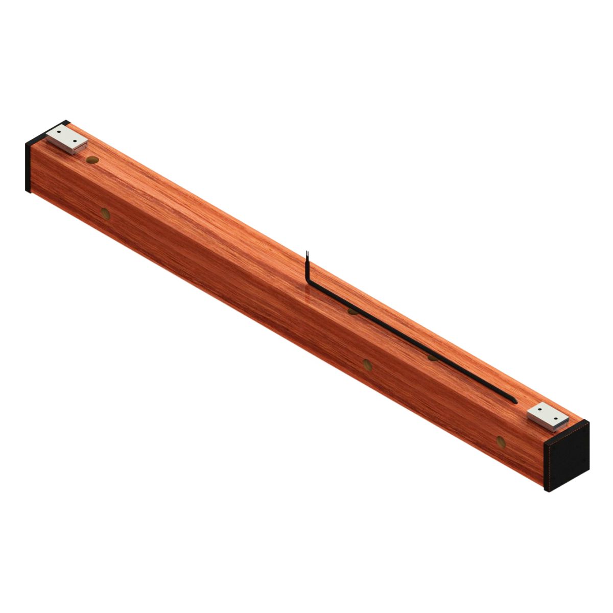 Luminária Teto Led Granada 36w Madeira Maciça