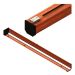 Luminária Teto Led Jade 36w 4000lm Bivolt Madeira Maciça
