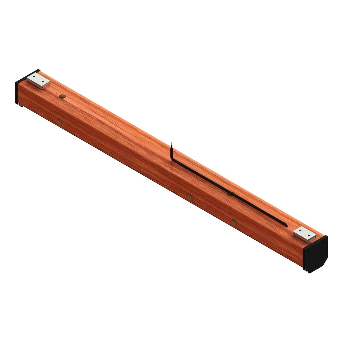 Luminária Teto Led Jade 36w 4000lm Bivolt Madeira Maciça