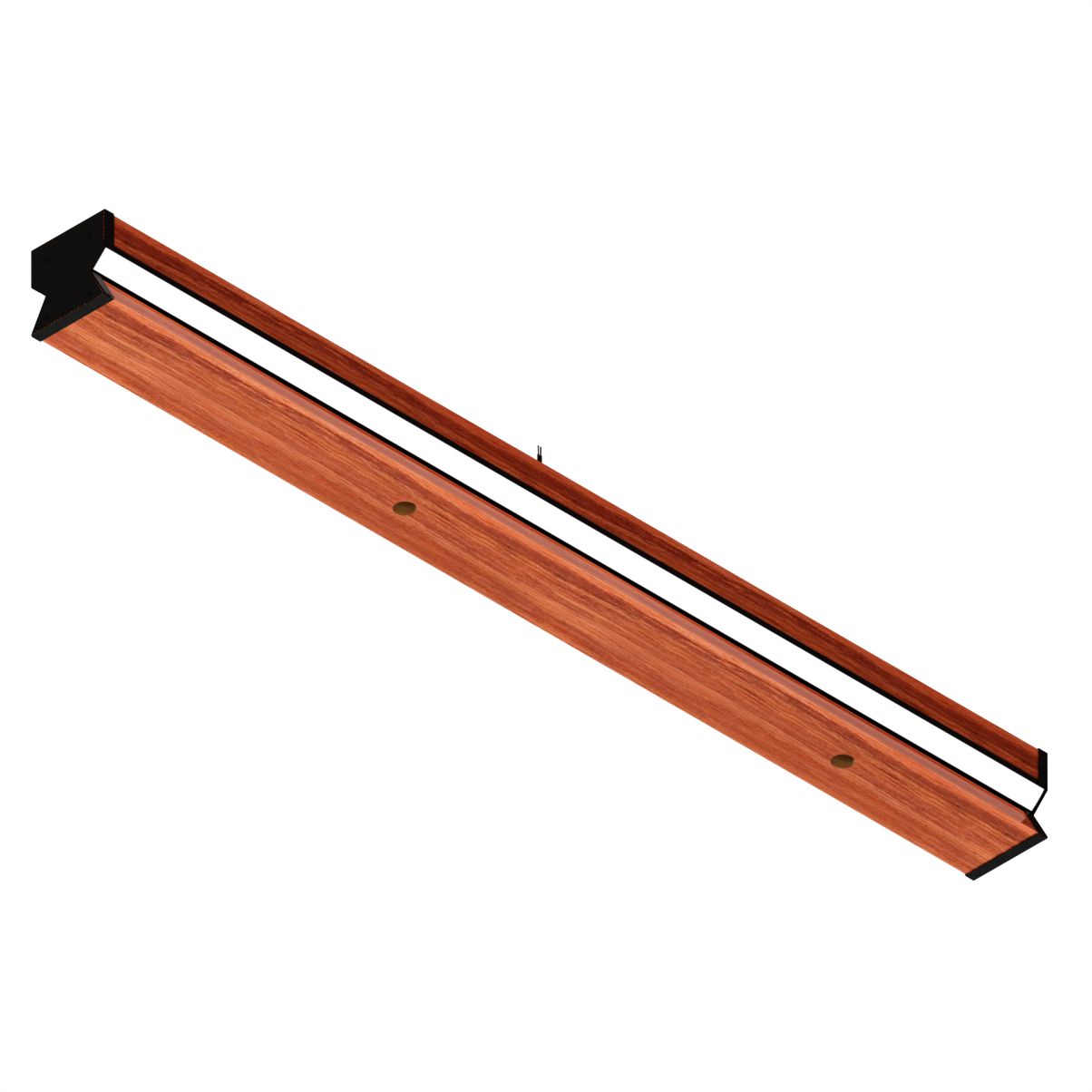 Luminária de Teto Ônix Led 36w 4000lm Bivolt Madeira