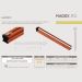Luminária de Teto Ônix Led 36w 4000lm Bivolt Madeira