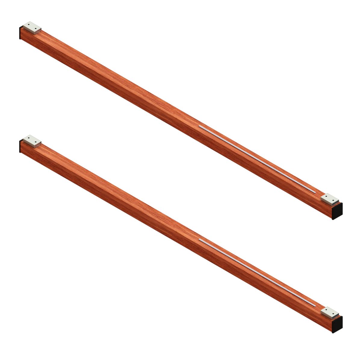 Luminária de Teto Led Egito 18w 2000lm Madeira Maciça