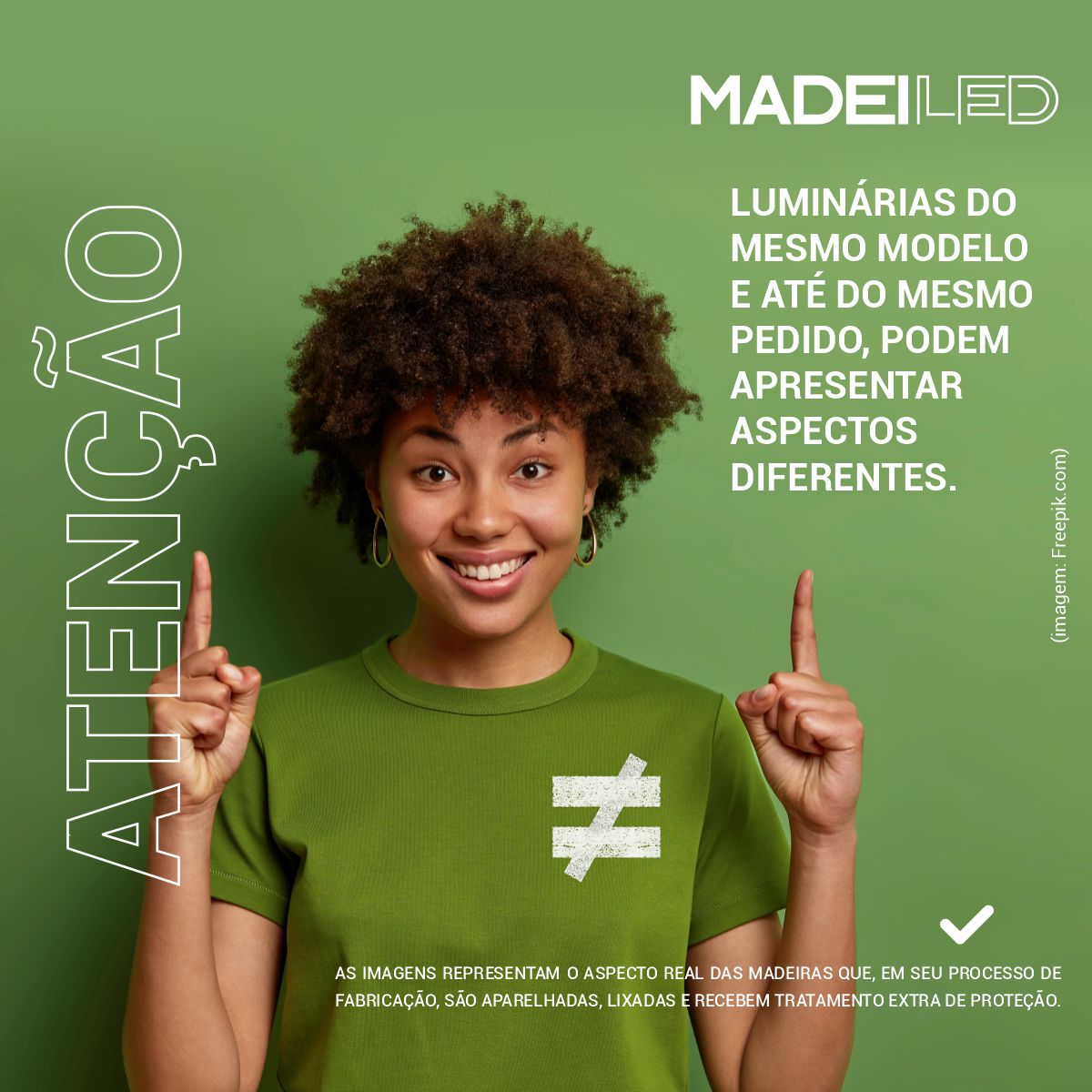 Luminária de Teto Perseu 12w Bivolt Madeira Maciça Spot