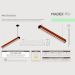 Luminaria Pendente Led Granada 36w Bivolt 4000lm Madeira