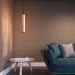 Luminaria Pendente Led Havai 36w 4000l Bivolt Madeira Corrente