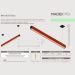 PENDENTE LED MONTANA 72W 8000LM BIVOLT MADEIRA MACIÇA DOIS FOCOS