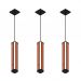 Pendente Canto Madeira Maciça Esmeralda Led 36w 4000lm Bivol