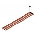 Pendente Horizontal Led Atria 72w 8000lm Prancha de Madeira