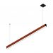 Pendente Horizontal Led Nevada 36w 4000lm Bivolt em Madeira