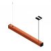 Pendente Horizontal Led Safira 36w 4000lm Bivolt Madeira