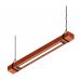 Pendente Led 48w Navi Madeira Maciça com Corrente 4800lm