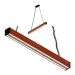 Pendente Led Granada 36w Bivolt Madeira Maciça Corrente