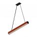 Pendente Led Granada 36w Bivolt Madeira Maciça Corrente
