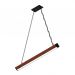 Pendente Led Horizontal Oregon 36w 4000lm Madeira Corrente