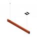 Pendente Led Horizontal Quartzo 18w 2000lm Bivolt - Madeira Maciça