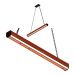 Pendente Led Jade 36w 4000lm Bivolt Madeira Maciça Corrente