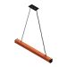 Pendente Led Jade 36w 4000lm Bivolt Madeira Maciça Corrente