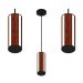 Pendente Vertical Toquio Madeira Maciça Led 18w 2000lm Bivol