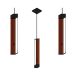 Pendente de Madeira Maciça com Led Havai 36w 4000lm Bivolt