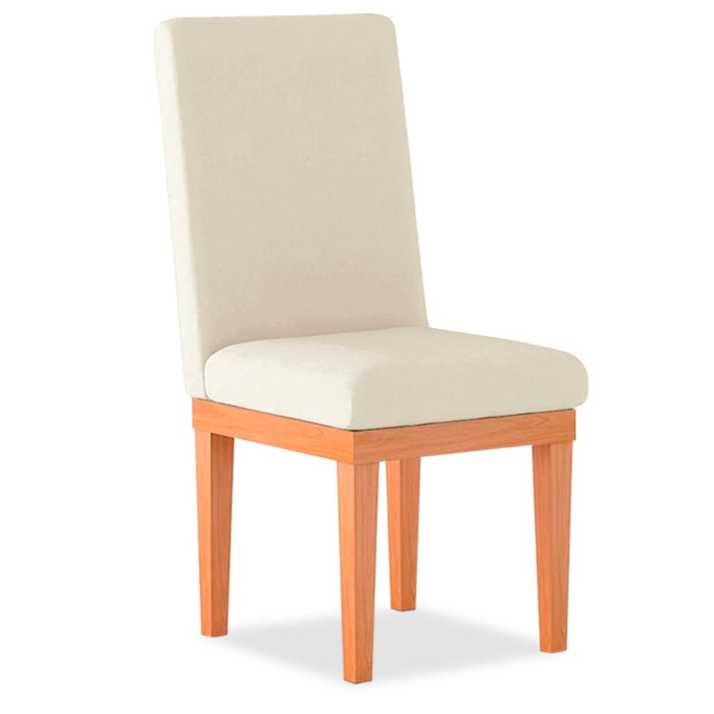 Cadeira de Jantar Alice Suede Madeira Estofados