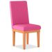 Cadeira de Jantar Alice Suede Rosa Madeira Estofados