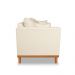 Sofá Sala de Estar 02 Lugares Beny Suede  Madeira Estofados