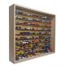 Expositor Para 100 Carrinhos da Escala 1:64 Em 45° Cru Com 2 Portas Paris
