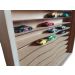 Expositor Para 60 Miniaturas De Carrinhos Escala 1:64 Mdf Cru Wave