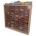 Expositor Para 60 Miniaturas Escala 1:64 Mdf Cru Caracas Com 2 Portas