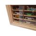 Expositor Para 60 Miniaturas Escala 1:64 Mdf Cru Caracas Com 2 Portas
