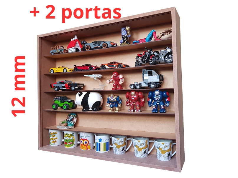 Expositor Para Miniaturas Carrinhos Roma Cru
