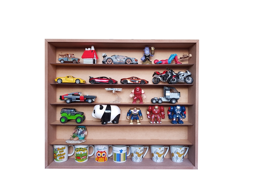 Expositor Para Miniaturas Carrinhos Roma Cru