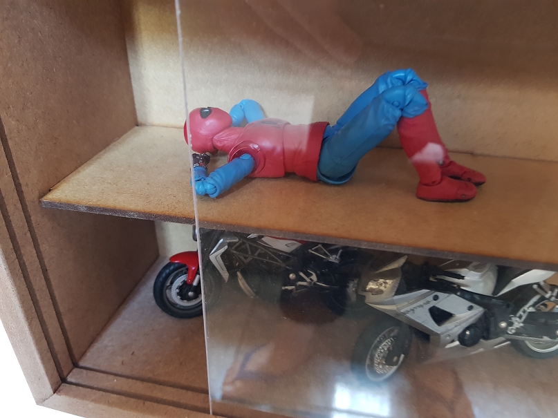 Expositor Para Miniaturas Carrinhos Roma Cru