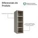 Adega 20 cm 4 Nichos Crema Nice Madesa