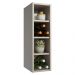 Adega 20 cm 4 Nichos Crema Nice Madesa