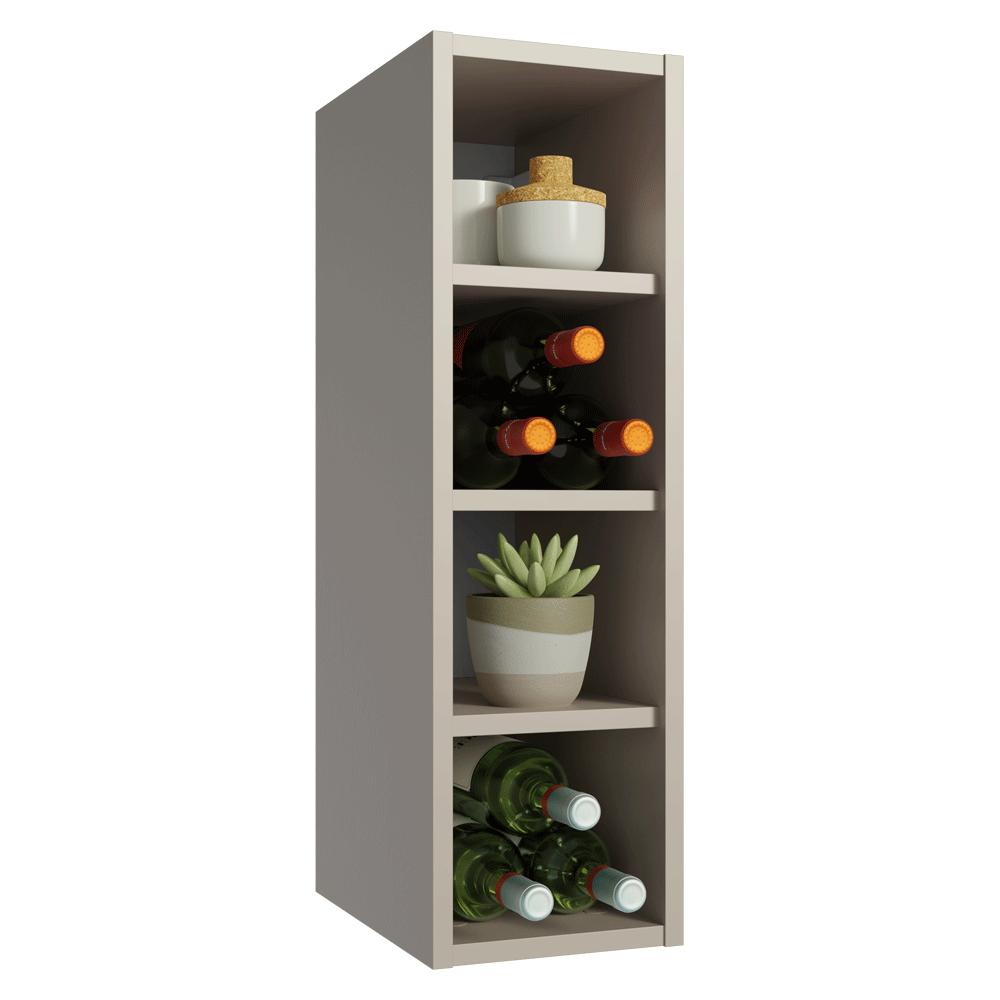 Adega 20 cm 4 Nichos Crema Nice Madesa