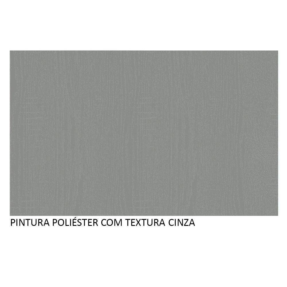 Adega Armário de Cozinha 20 cm com 4 Nichos Cinza Nice Madesa