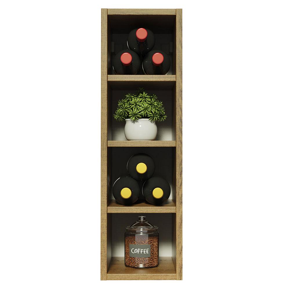 Adega Madesa 20 cm para Cozinhas Glamy, Reims e Agata - Rustic