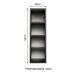 Adega Madesa 20 cm para Cozinhas Reims, Glamy e Agata - Preto