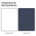Armário Aéreo 120 cm 2 Portas Branco/Azul Vik Madesa