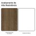 Armário Aéreo 120 cm 2 Portas Rustic/Branco Vik Madesa