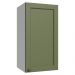 Armário Aéreo 35 cm 1 Porta Branco/Verde Vik Madesa